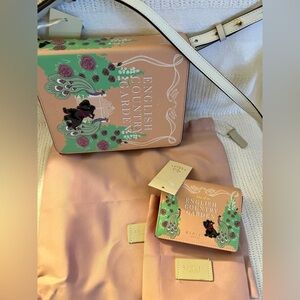 Radley London Floral Handbag and Wallet Set